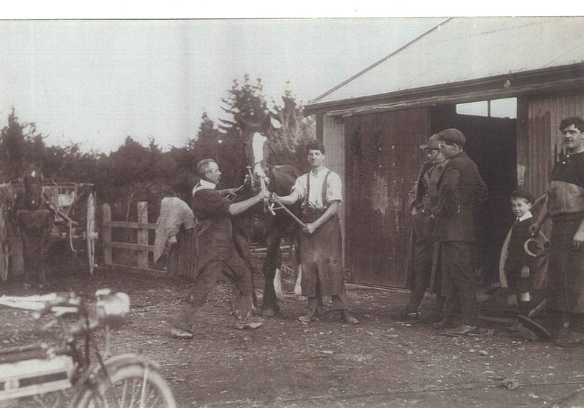 Bill Lee Tod Penney Joe England & Macdonald, taken in 1917